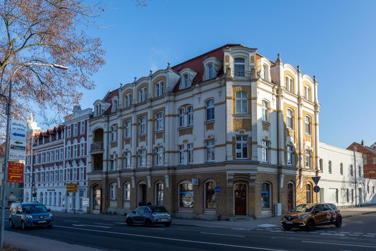 Gaestewohnung Weisswasser City Buitenkant foto