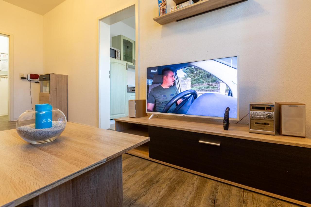 Gaestewohnung Weisswasser City Buitenkant foto