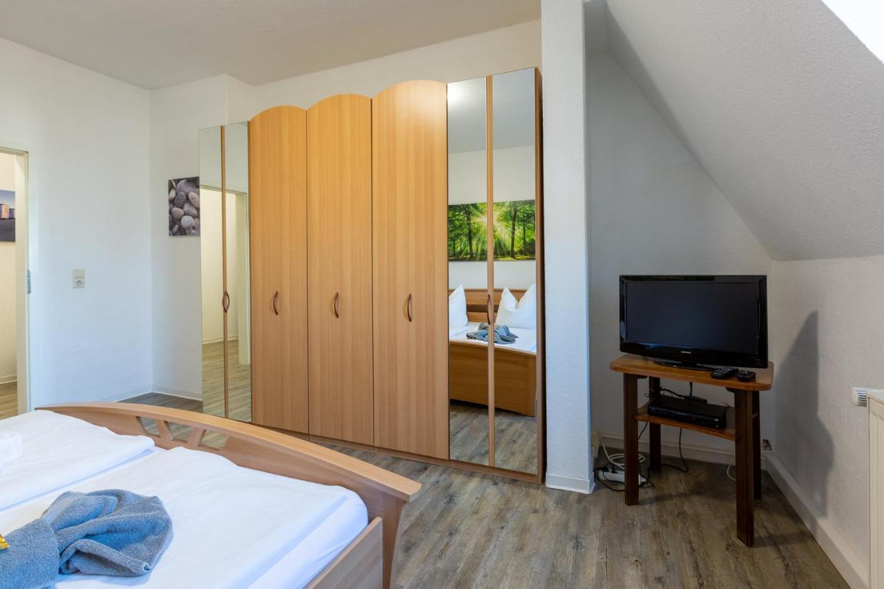 Gaestewohnung Weisswasser City Buitenkant foto