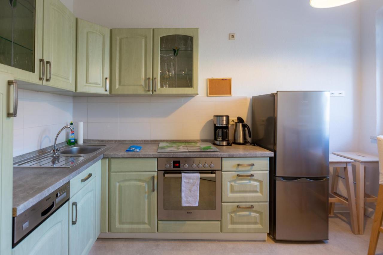Gaestewohnung Weisswasser City Buitenkant foto